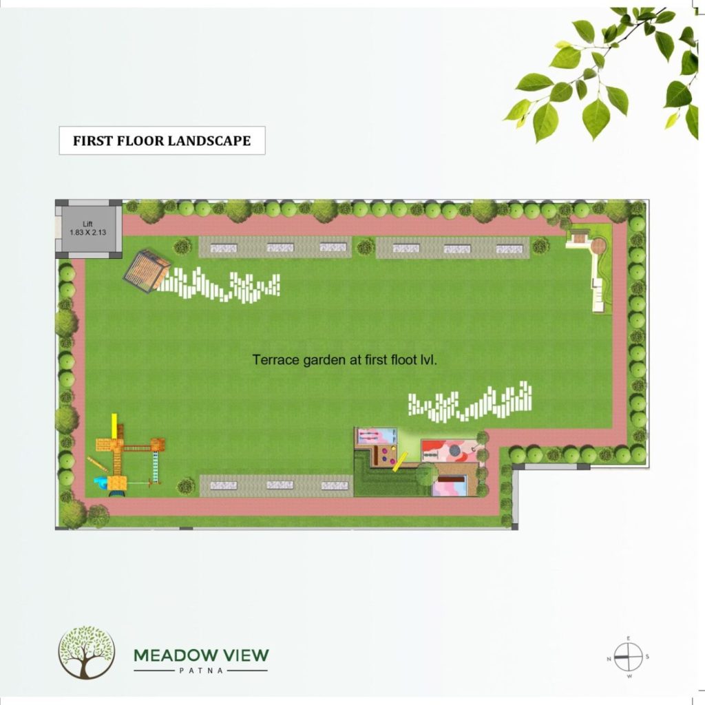 R.R. Meadow View, Danapur — landscape first