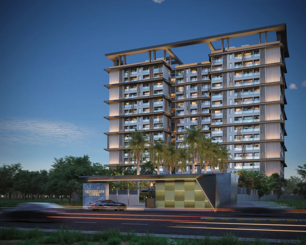 R.R. HighLine Tower exterior, Khagaul, Danapur, Patna