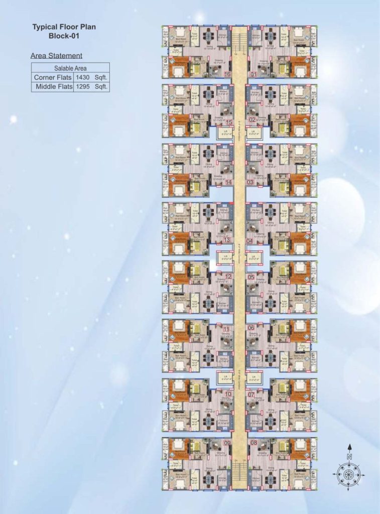 R.R. Sanchar Nagar, Danapur — plan block 01