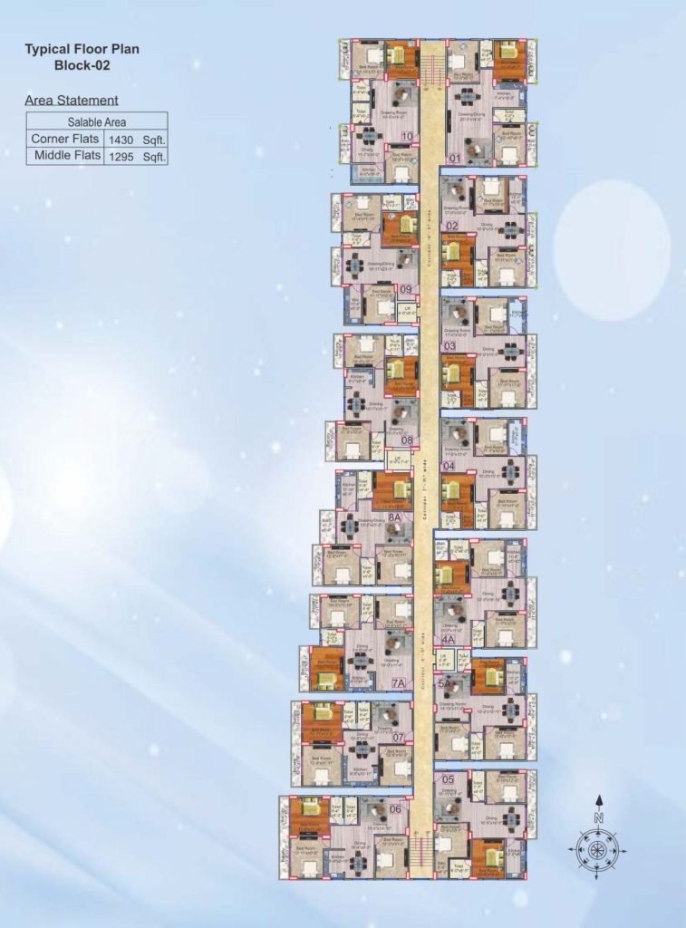 R.R. Sanchar Nagar, Danapur — plan block 02