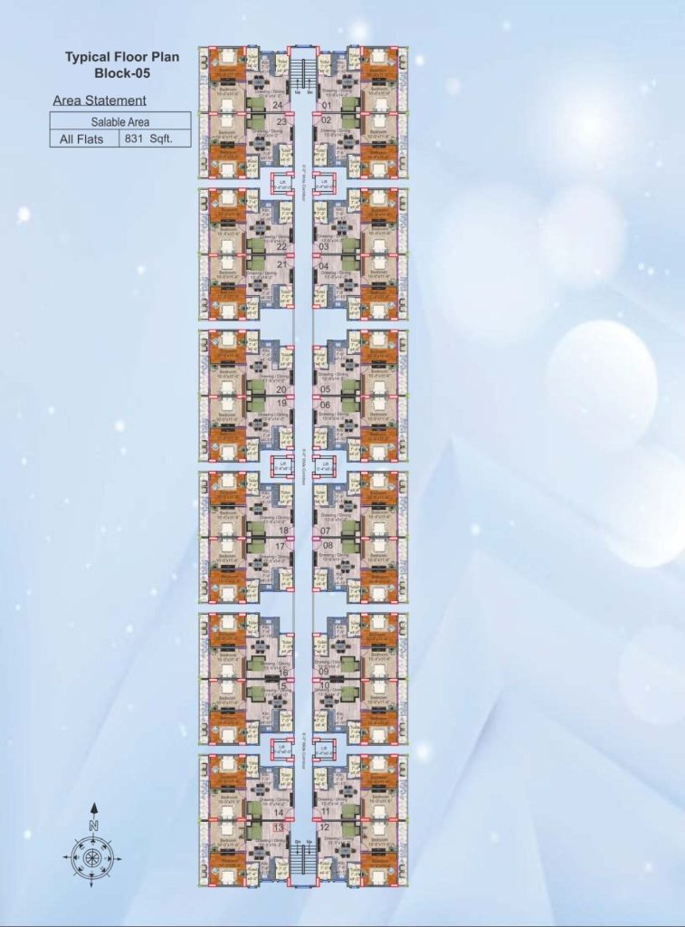 R.R. Sanchar Nagar, Danapur — plan block 05