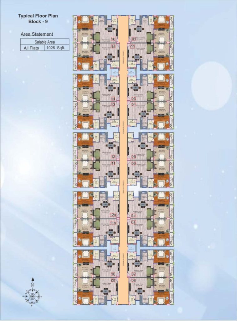 R.R. Sanchar Nagar, Danapur — plan block 09