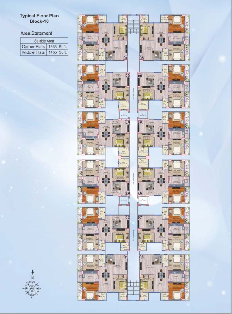 R.R. Sanchar Nagar, Danapur — plan block 10